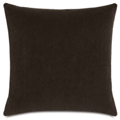 BRAHMS ALPACA DECORATIVE PILLOW IN CHOCOLATE
