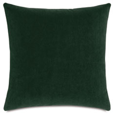 BRAHMS ALPACA DECORATIVE PILLOW IN EMERALD