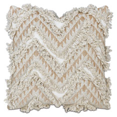 KEISHI WOVEN DECORATIVE PILLOW IN SAND