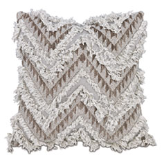 KEISHI WOVEN DECORATIVE PILLOW IN SLATE