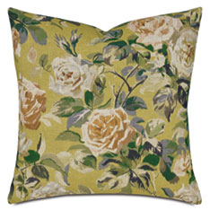 MAURIER FLORAL DECORATIVE PILLOW