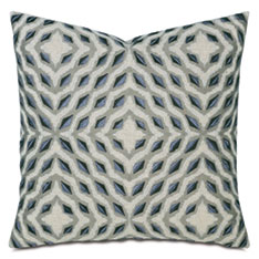 TIERNEY EMBROIDERED DECORATIVE PILLOW
