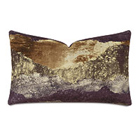 Storm Velvet Decorative Pillow