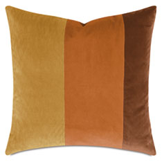 PALETTE VELVET DECORATIVE PILLOW IN AUTUMN