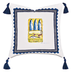 TINNED SARDINES DECORATIVE PILLOW