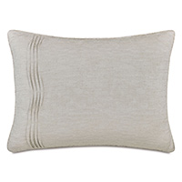 ELISE PLEATED STANDARD SHAM LEFT