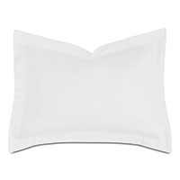 Deluca Sateen Standard Sham in White