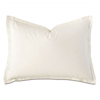 Vail Percale Standard Sham In Ivory