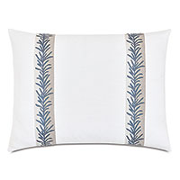 Vizcaya Embroidered Standard Sham