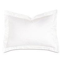 Fresco Sateen Standard Sham in White