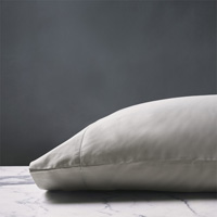 Deluca Sateen Pillowcase in Dove