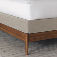 GREER LINEN BOX SPRING COVER