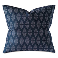 Bridgehampton Geometric Print Decorative Pillow