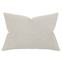 Xander Geometric Standard Sham in Quarry