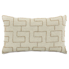 WREN JUTE DECORATIVE PILLOW