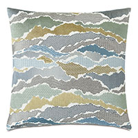 Zephyr Embroidered Decorative Pillow