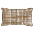 SPERRIN HOUNDSTOOTH DECORATIVE PILLOW