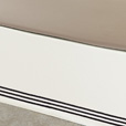 Tessa Ivory/Black Skirt Panels