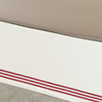 Tessa Ivory/Scarlet Skirt Panels