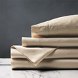 Deluca Sateen Sheet Set in Almond