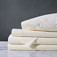 Vail Percale Sheet Set In Ivory