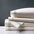 Tessa Ivory/Lake Sheet Set