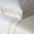 Juliet Lace Sheet Set in White/Ivory