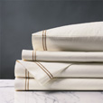 Enzo Ivory/Antique Sheet Set