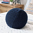 MARL DECORATIVE PILLOW IN INDIGO