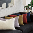 MARL DECORATIVE PILLOW IN BRICK