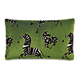 Tenenbaum Zebra Decorative Pillow in Sage