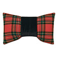 Tenenbaum Plaid Cuffed Decorative Pillow