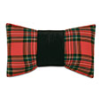 Tenenbaum Plaid Cuffed Decorative Pillow