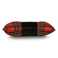 Tenenbaum Plaid Cuffed Decorative Pillow