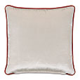 Tenenbaum Swirl Decorative Pillow in Rust