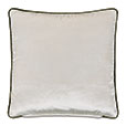 Tenenbaum Swirl Decorative Pillow in Olive