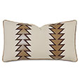 Lodge Arrow Applique Decorative Pillow