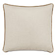 Lodge Houndstooth Decorative Pillow in Vivo Bisque