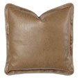 Lodge Faux Leather Decorative Pillow