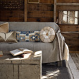 Lodge Faux Leather Decorative Pillow