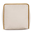 Uma Cube Decorative Pillow in Ivory