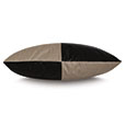 Uma Colorblock Decorative Pillow in Monochrome