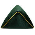 Uma Pyramid Decorative Pillow in Emerald