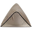 Uma Pyramid Decorative Pillow in Khaki