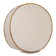 Uma Tambourine Decorative Pillow in Ivory