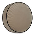 Uma Tambourine Decorative Pillow in Khaki