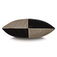 Uma Colorblock Decorative Pillow in Monochrome