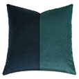 Uma Colorblock Decorative Pillow in Pacific