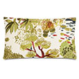 Imperial Chinoiserie Decorative Pillow in Summer