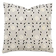 Kaisen Embroidered Decorative Pillow